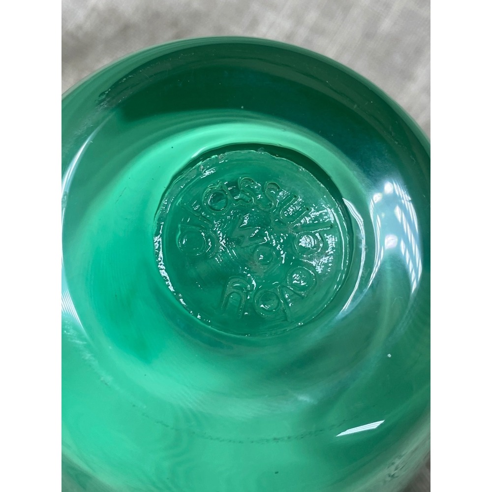 Glassybaby "Strength" Green Hand Blown Glass Candle Holder / Votive - Picture 6 of 9